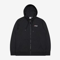 휠라 남여공용 스몰로고 집업후드자켓 FS2FTB3001X_BLK