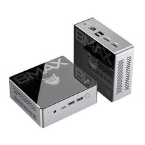 미니피씨 스틱pc 미니pc BMAX-B2 Plus 휴대용 미니 PC 데스크탑 컴퓨터 HDMI USB 윈도우즈 10 인텔 셀, 02 256GBSSD