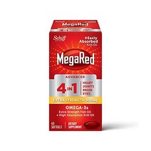 메가레드 오메가 3 피쉬 오일 & 남극 크릴 소프트겔 80정, 900mg 60ct