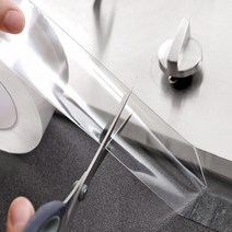 네츄럴파크 투명 실리콘 방수 방염 테이프 - 대형 (5cm x 3M), 1개