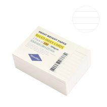 왈가닥스 룰드 인덱스카드 100매 89 x 127 mm, 화이트, 10개