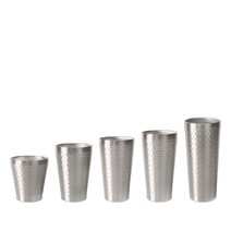 커피상회 홈아트 벌집 이중 진공 스텐컵 5종, 350ml