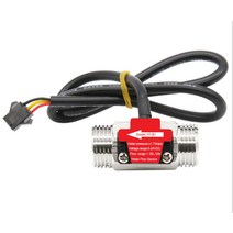 유량계 디지털 유량계 전자유량계 액체 판넬 부착형 유량계 아크릴유량계 유량 표시 전자 미터 센서유량계 터빈유량계 유량게이지 액체 유량계 s304 g12 인치 물 흐름 홀 센서, dc5v-24v