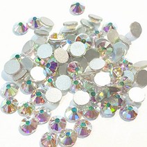 비즈라이프 MC컷크리스탈 논핫픽스 플랫백 네일스톤 크리스탈AB, 1팩, ss20/4.6-4.8mm1440개