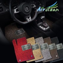 2021 에어클린 컬쿠션 코일카매트 풀세트[1열+2열] 23mm 블랙컬러 쌍용자동차용, 블랙_23mm, 쌍용 카이런[05~07.03], 쌍용