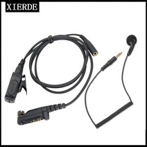 HYT Hytera PD600 X1p X1e 워키 토키 라디오 이어 후크 헤드폰 용 XIERDE 헤드셋, 03 Type C