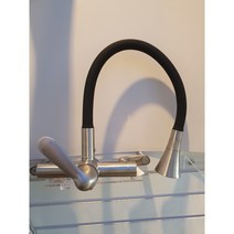 JT-A800BK (스텐.블랙) 친환경 올스텐 SUS304스테인레스 스테인리스 주방 싱글 코브라 수전수도꼭지
