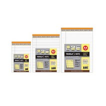 wl10671 양지 S노트 YSN1515/B5/50매/흰색 180x252mm 오피스용품/사무용품/회사비품/사무실비품/펜시용품/노트/수첩