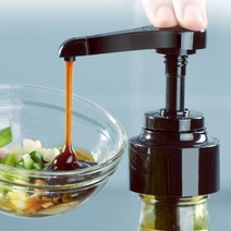 흘림방지 다용도 범용 소스 펌프 DD-10340, 블랙, 블랙