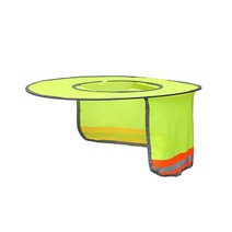 안전모 차단막, 형광그린, 1개