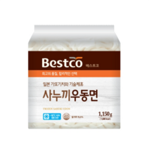 면사랑 사누끼 우동면 1.15kg, 5개