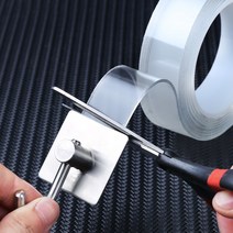 초 강력 실리콘 양면 테이프 2개 투명 방수 방진 실리콘 양면테이프, 기장 3m 폭 3cm 두께 2mm