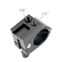 [해외] 로드 클램프 마운트 22MM25MM 모니터 마운트 홀더 14 인치 38 인치 스크류 콜드 슈 어댑터 RONIN M MX FOR ZHIYUN CRANE2, 25mm Rod Clamp
