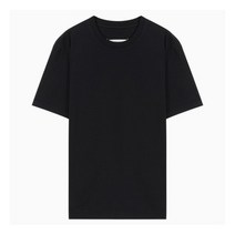 [메종마틴마르지엘라] (당일) 22FW 메종 마르지엘라 스티치 블랙 반팔 티셔츠 S50GC