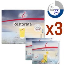 독일 pm 피트라인 Restorate 리스토레이트 30포x3개 비타민 쥬스 최신품발송, 201g, 3개