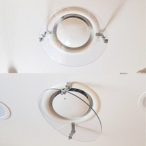 에어컨닥터 에어컨바람막이 윈드바이저 염가형 출시, 원형 디퓨져 4.5mm 일반형(외경 300-320mm)