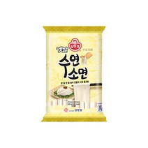 오뚜기 옛날국수 수연소면 500g 업소용국수 국수면, 37세트