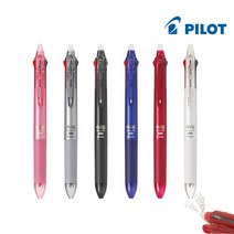 파이롯트 프릭션 3색 슬림볼펜 3색지워지는볼펜 3색프릭션 0.5mm 1자루[PILOT PLKFBS-60EF ], 1개, 블루