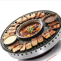 기름 안튀는 연기 안나는 직화 불판 고기굽는판 업소용 가정용 삼겹살 소고기 구이용 다군다, 찌개용, 눌러주세요