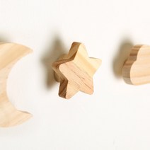 우드 꼭꼬핀 액자 벽 후크 걸이, 6.플라워우드꼭꼬핀