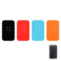 이너스 르노 삼성 4버튼 SM6 QM6 실리콘 케이스, 오렌지