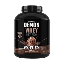 데몬웨이 2kg 근육 헬스 초코 웨이 WPC 프로틴 단백질 가루 보충제 파우더, 2통