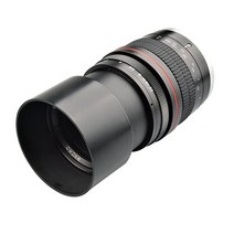 카메라렌즈 캐논 18 ° F2.8 용 135Mm 풀 프레임 카메라 렌즈 대형 조리개 1.5M 수동 고정 초점 포트레잇, [01] Black, 01 Black