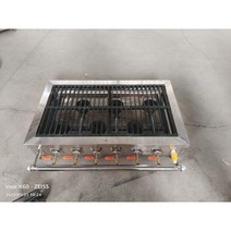 식당 가스레인지 업소용 가스렌지 화구 버너 영업용 식당가스레인지 가스버너, 6개 화구