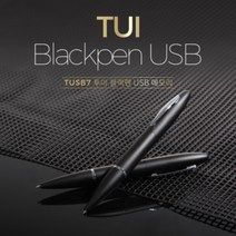 빅드림 TUI 블랙펜 USB 볼펜 32G 기가 기념품 단체선물, 단품