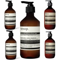 [AESOP] 이솝 핸드크림 바디크림 에이솝 500ml 5종, 레저렉션 아로마틱 핸드크림, 1개