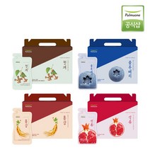 [1+1] 풀무원 니어네이쳐 건강즙세트 4종 70mlx20포 (석류 블루베리 헛개 홍삼), [1+1] 석류1박스