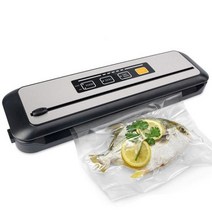 LAIMENG 진공기 포장 기계 식품 보관용 수비디 포장기 진공 포장용 백 S273, CHINA_6621 SL Black | 230V UK