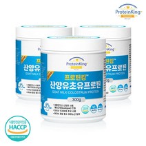 해썹인증 밸런스업 산양유초유프로틴분말 300g 3병, 1, 본상품선택, 본상품선택