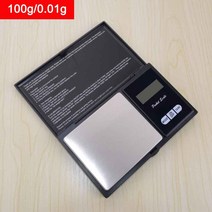 LCD 디지털 포켓 저울 500/0.01g 보석 금 균형 무게 규모 전자 금화 스케일 가정 약국용, 100g 0.01