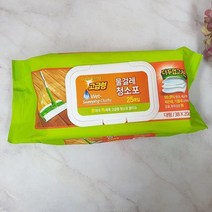 고급형 물걸레 청소포 대형 38x20 25매 밀대부직 소기, 단품