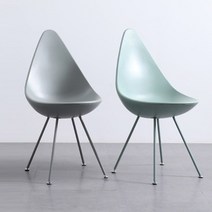 물방울의자 드롭체어 홈바의자 바체어 카페의자, 물방울의자-민트블루