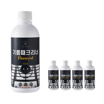 참스토리 기름때크리너 500ml X 5개 후드전용 지퍼백 동봉 오븐크리너