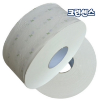 크린센스 땡큐 꽃무늬 점보롤 2겹 16롤, 8롤, 4박스