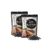 농부마을 블랙미숫가루 900gX2봉-검은콩25%/식사대용, 농부마을 블랙미숫가루 900gX2봉