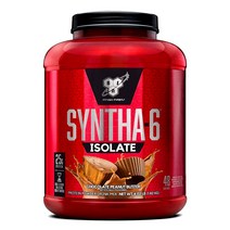 BSN 신타6 아이솔레이트 프로틴 파우더 드링크 믹스 단백질 보충제 엣지 초코 피넛버터 딸기 1.82kg 단백질쉐이크, 피넛버터 1.82kg