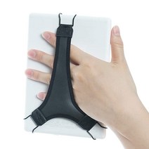 TFY 부드러운 PU가 있는 핸드 스트랩 홀더 손가락 그립 킨들 E-리더기와 호환 - e-리더 15.2cm(6인치) / 페이퍼화이트 보야지 오아시스 누크 글로우라이트 플러스 (블, Black
