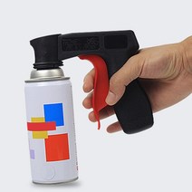 본타일건 페인트 에어리스 도장기 자동차 스프레이 건 핸들 스프레이 전문 에어로졸 can handle tool for cans holder auto paint polish tools, 없음