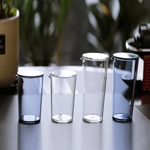 PC 심플 원형물병 진성 투명 청색 파랑 플라스틱 카페 식당 업소용 가정용 2사이즈, 심플원형물병 750ml 청색