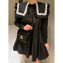 카페인 셔링 베이비돌 미니 세라 캉캉 원피스