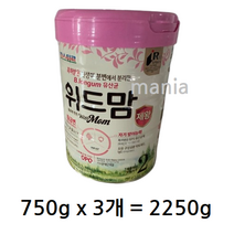 파스퇴르 위드맘 제왕 분유 2단계, 10개, 2250g