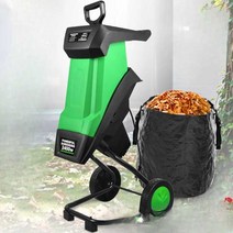 나뭇가지 목재 분쇄기 파쇄기 농기계 절단기 잔가지, 2800W 분쇄기, 1개