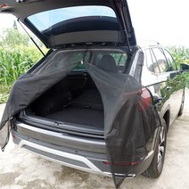 라온파인 차박 트렁크 모기장 자동차모기장 자석 차량 방충망 차량용 텐트 차량 햇빛 가리개 SUV, XL(135Cm)