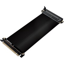 써멀테이크 TT 게이밍 PCI-Ex16 3.0 블랙 익스텐더 라이저 케이블, 200mmPCIE30케이블