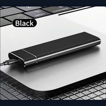 m 2 ssd 4tb 외부 트 드 2tb 1tb 500gb 저장 장치 하드 드 컴퓨터 휴대용 usb3 0 ssd 모바일 하드 드, 검은색