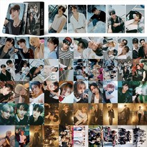 아이돌 포카 굿즈 포토 카드 55pcs kpop 스트레이키즈 lomo 2023 시즌 39s 인사말 새 앨범 스트레이키즈 팬을위한 사진 엽서 133, 55pcs-maxident